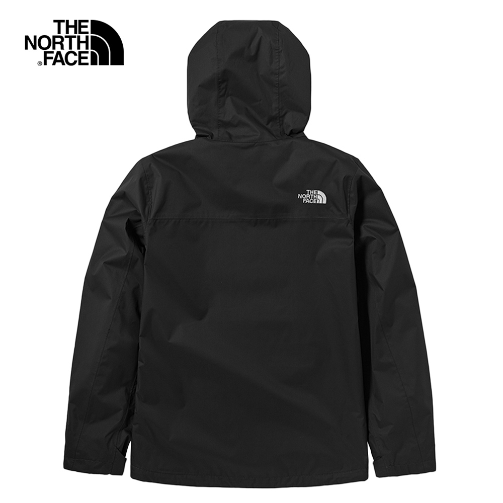 代購 THE NORTH FACE 男 防水透氣連帽衝鋒衣 黑 DEC-