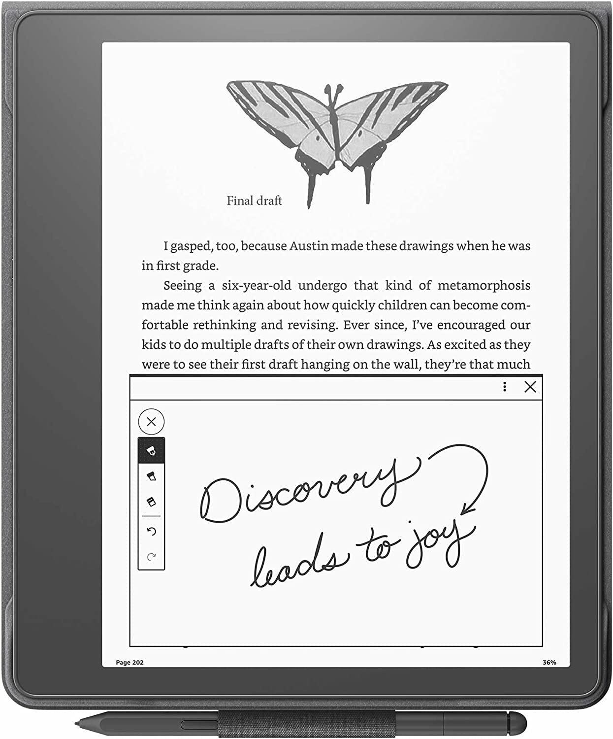 Kindle Scribe【最新2022 第1代】電子書閱讀器 灰色  (高級筆)