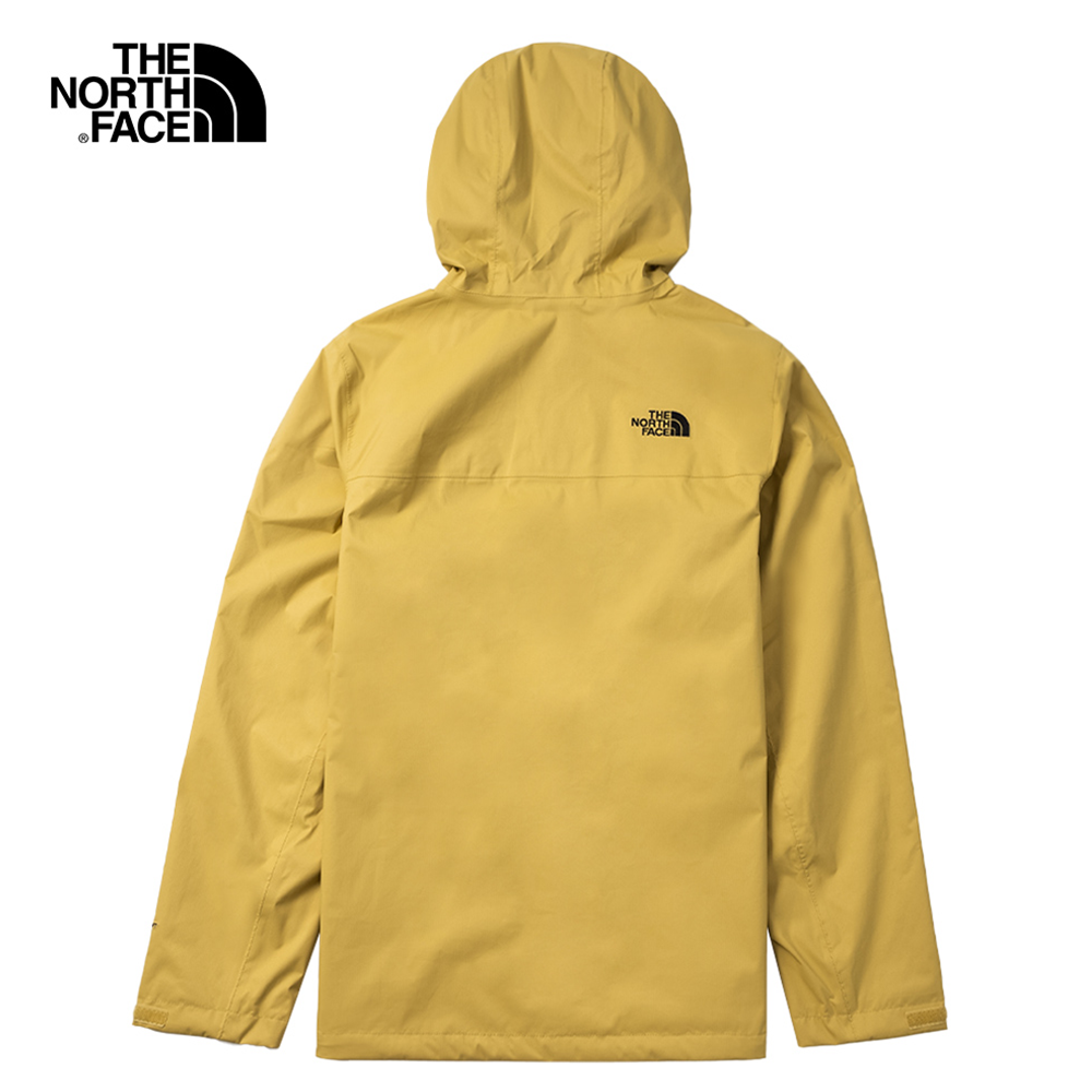 代購 THE NORTH FACE- AP 男 防水透氣連帽衝鋒衣 黃 DEC-