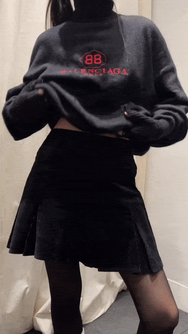 保暖羅紋針織襪套(in stock)