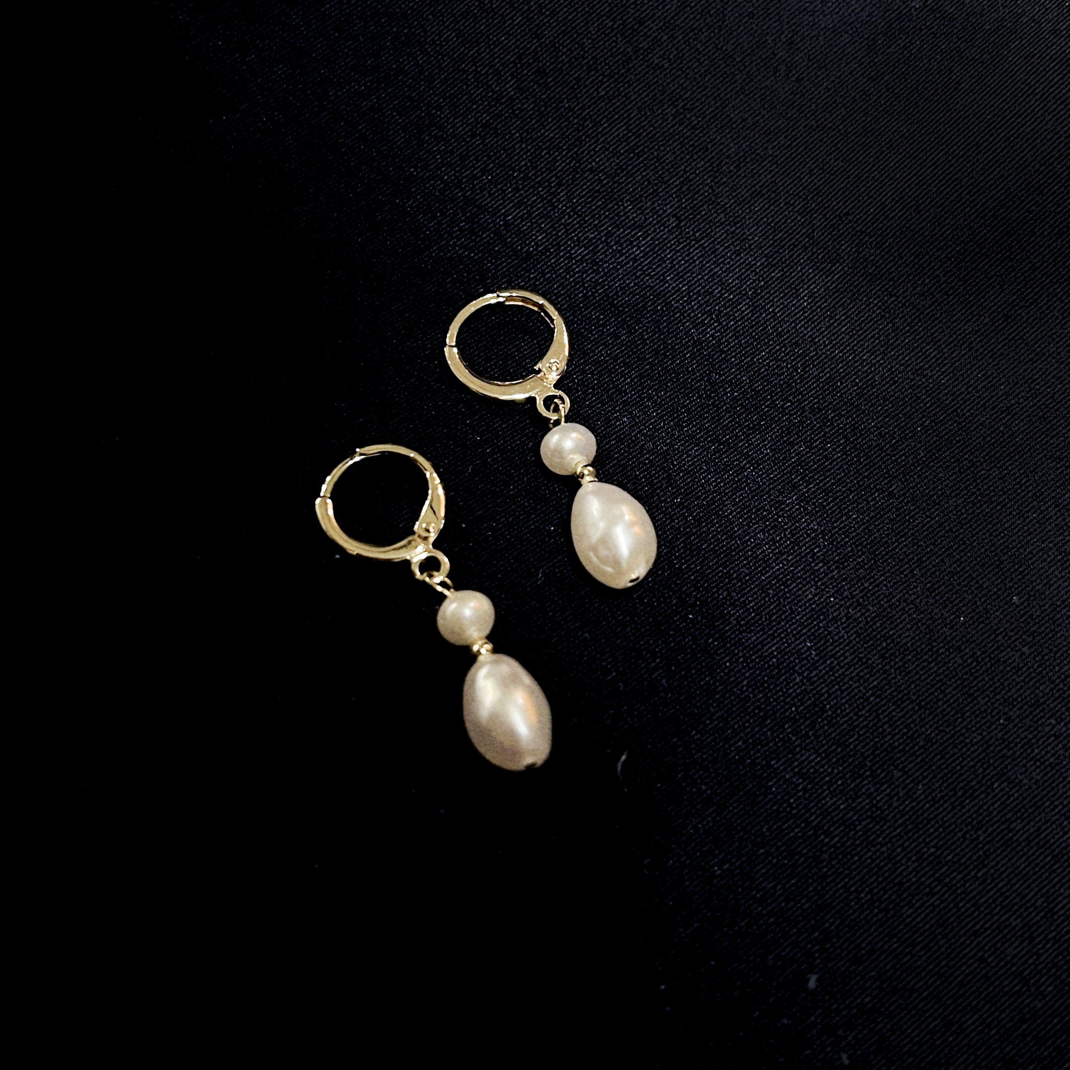 氣質款淡水珍珠｜14K耳圈