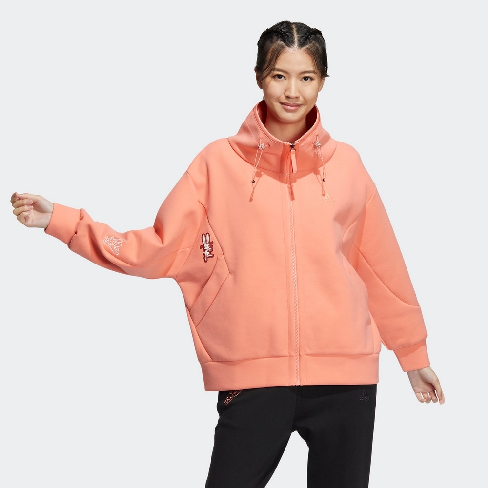 ADIDAS KN JKT 女 外套 兔年 粉HZ0247 DEC-