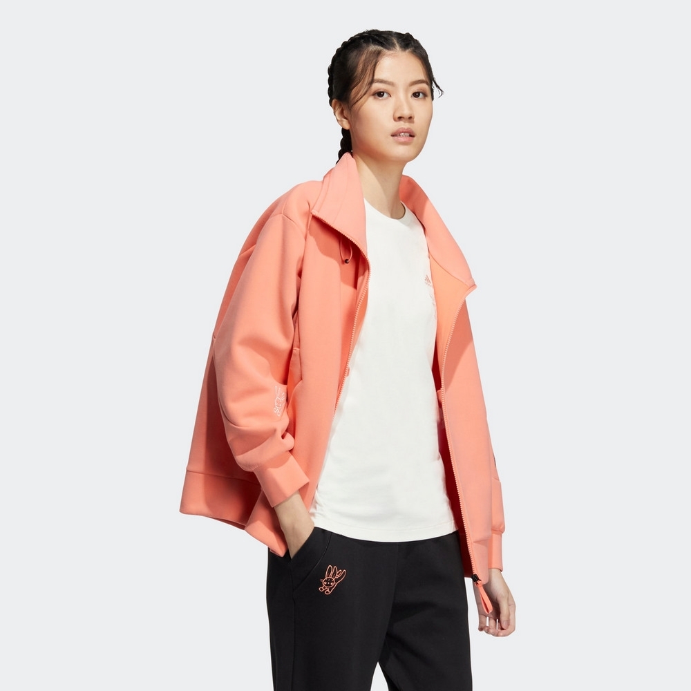 ADIDAS KN JKT 女 外套 兔年 粉HZ0247 DEC-