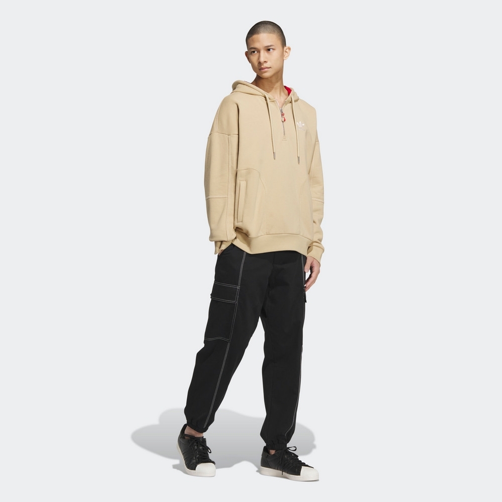ADIDAS MF PF HOODY M 男 連帽T恤 卡其色 HY7282 DEC-