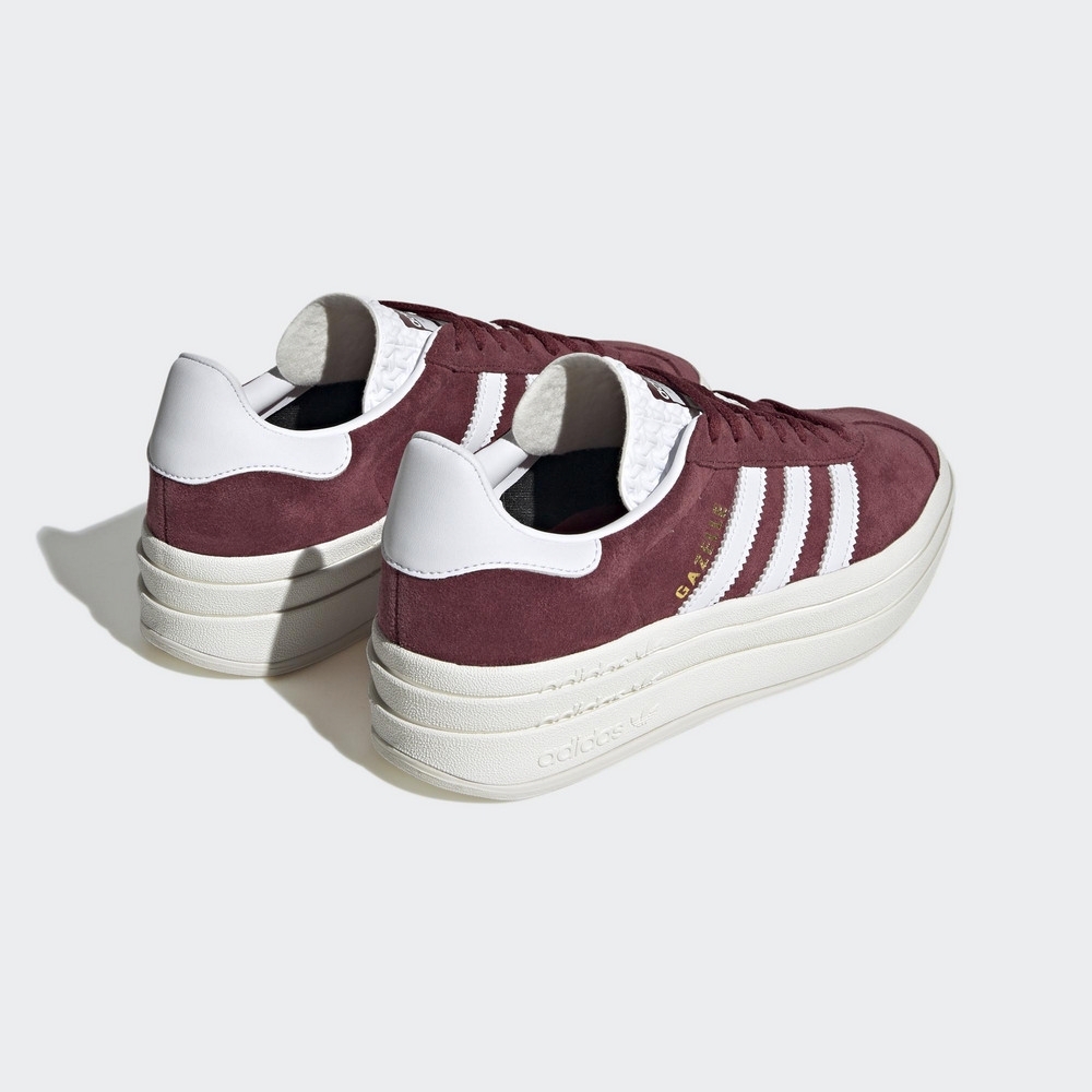 ADIDAS GAZELLE BOLD W 女 休閒鞋 酒紅HQ6892 DEC-