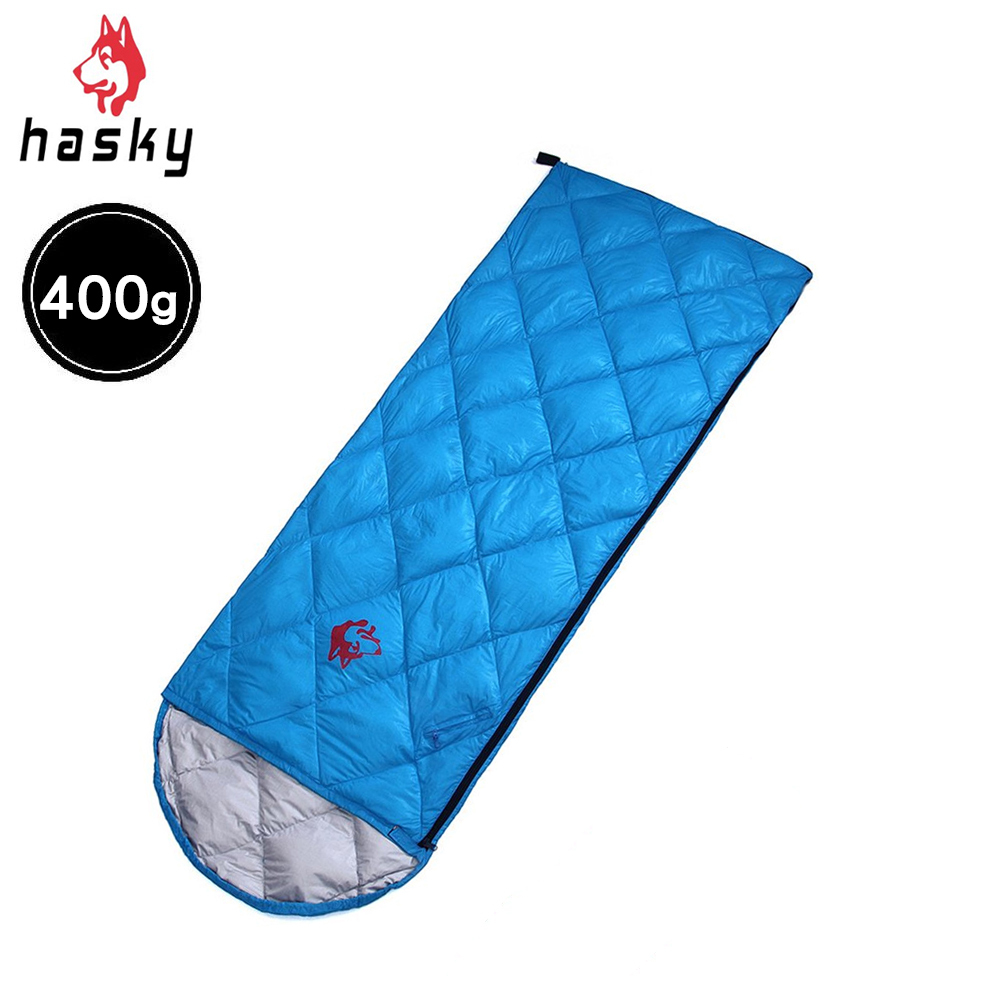 Hasky 哈斯凱 羽絨睡袋400g (3色) 輕量透氣/遊學打工/登山露營 62CHKCY011A