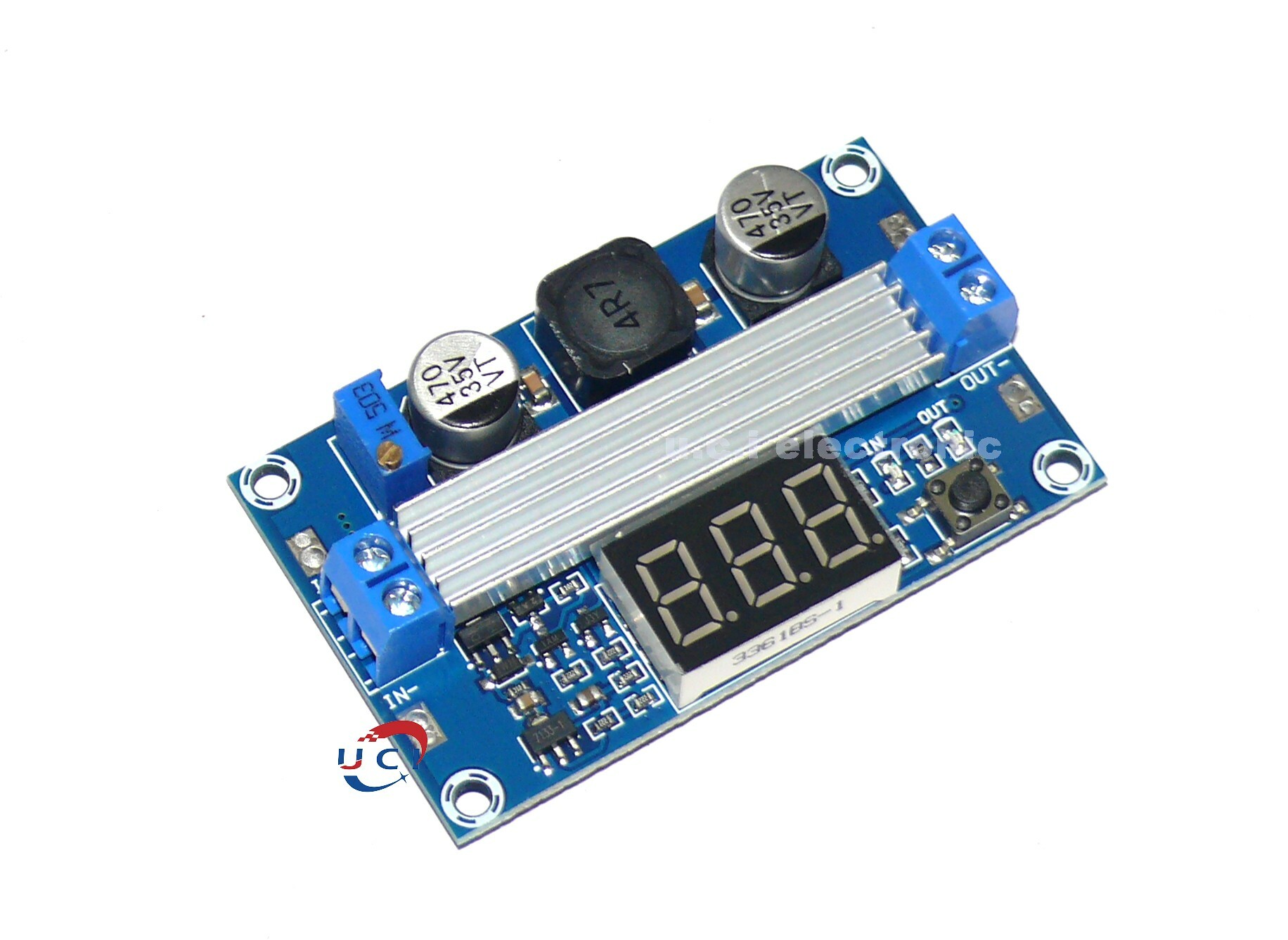 【UCI電子】(12-4) DC-DC LTC1871 升壓電源模組 大功率 100W 可調輸出3.5~35V 數顯