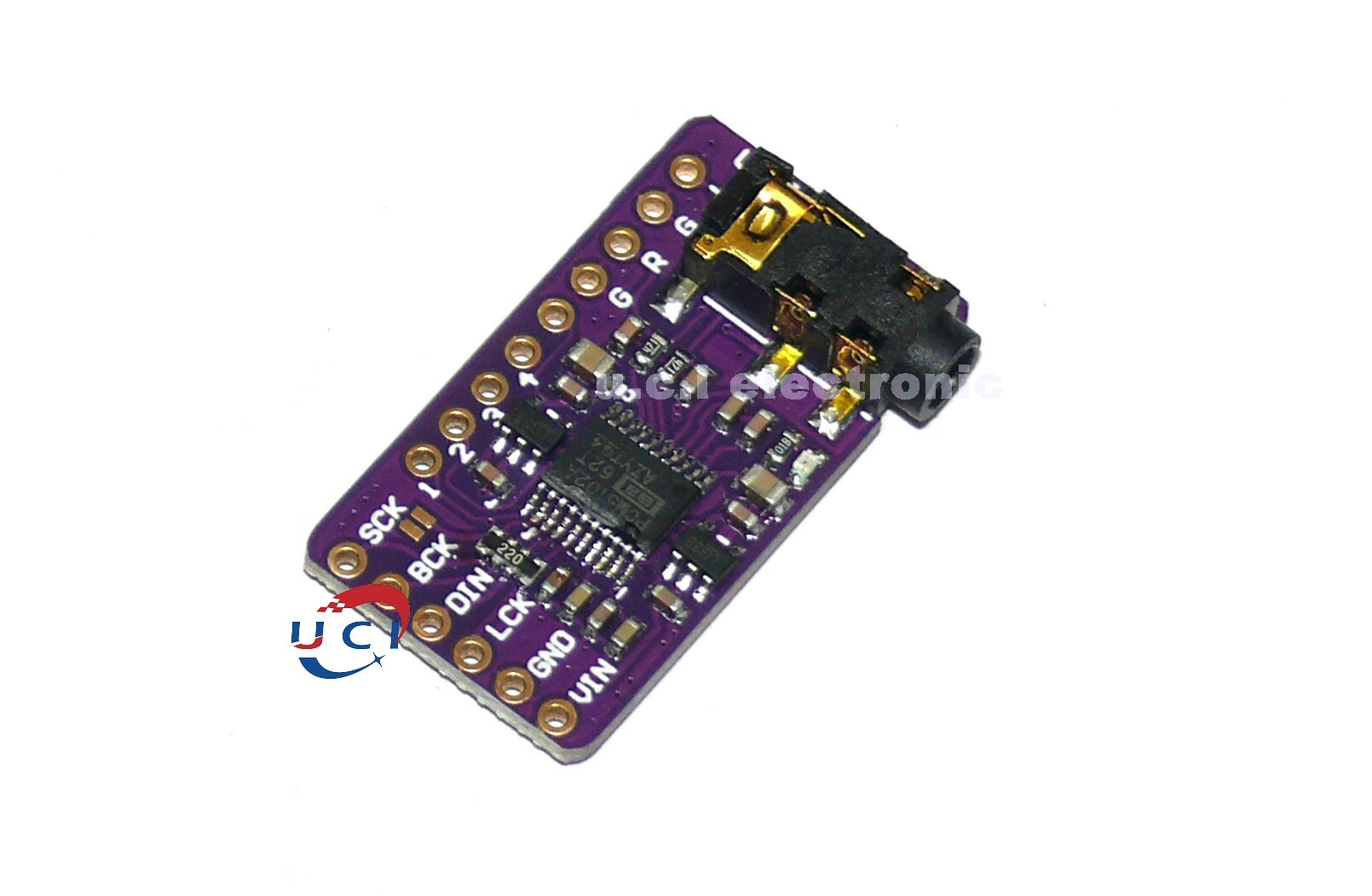 【UCI電子】(1-1) PCM5102 智慧音箱改裝AUX輸出身歷聲專用DAC解碼板