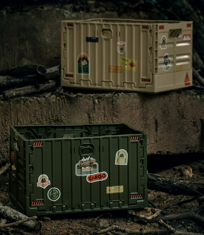 【CARGO】 工業風折疊收納箱 AC14