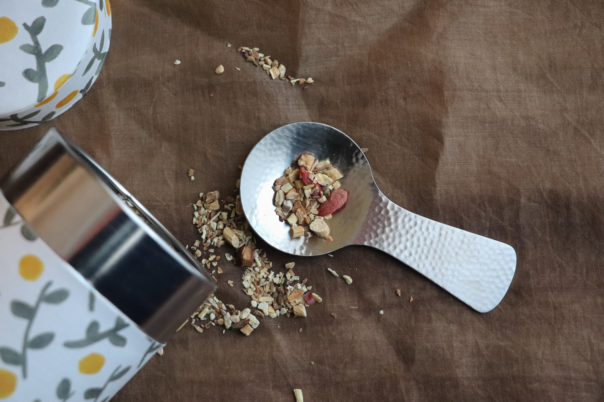 TSUBAMESANJO Nagomi 39凜 鎚目 茶葉匙