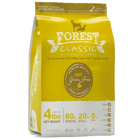 Forest Grain Free Dog Food Classic Chicken & Fish 4lb/15lb