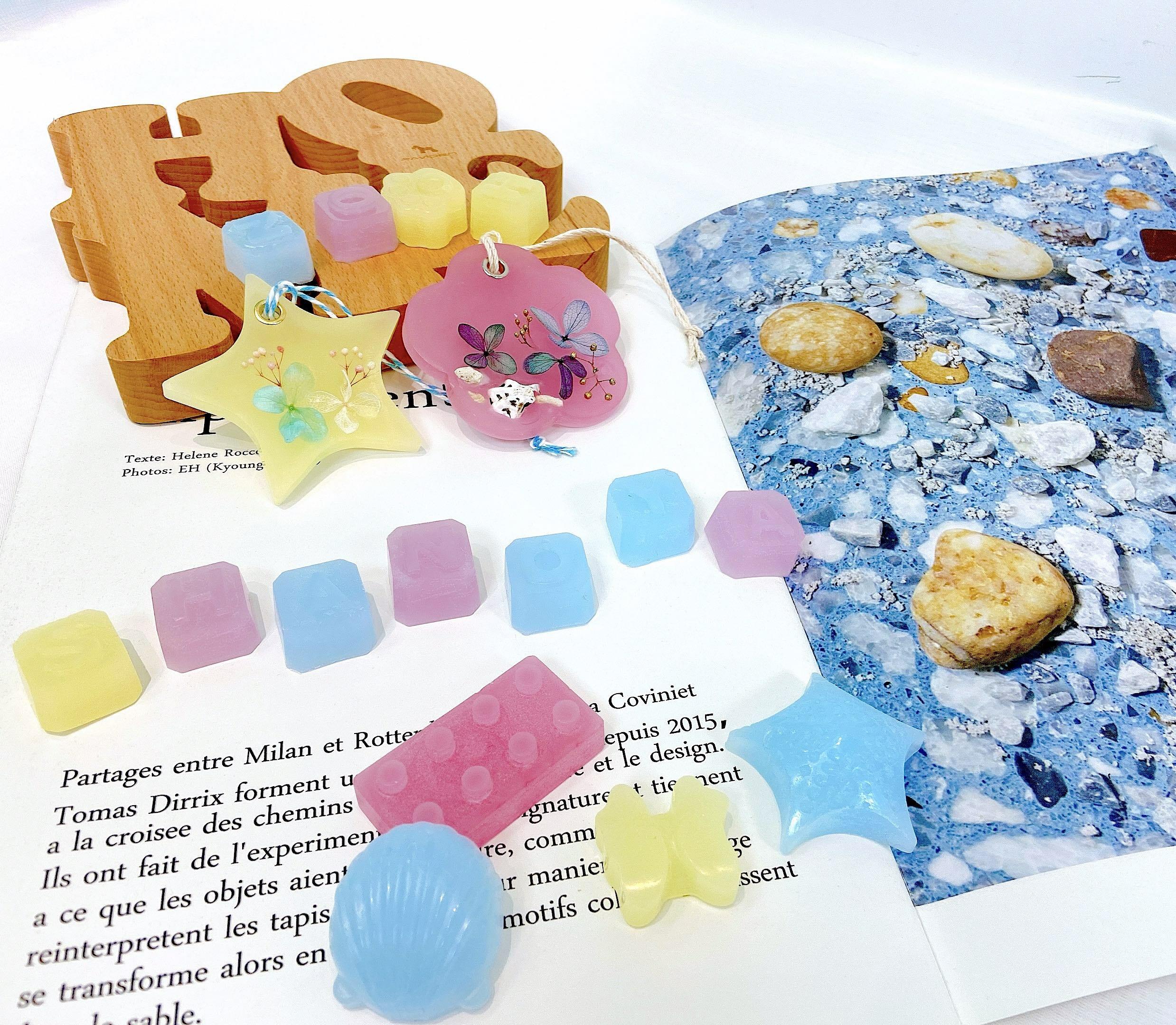 【青手作DIY】香氛蠟磚設計