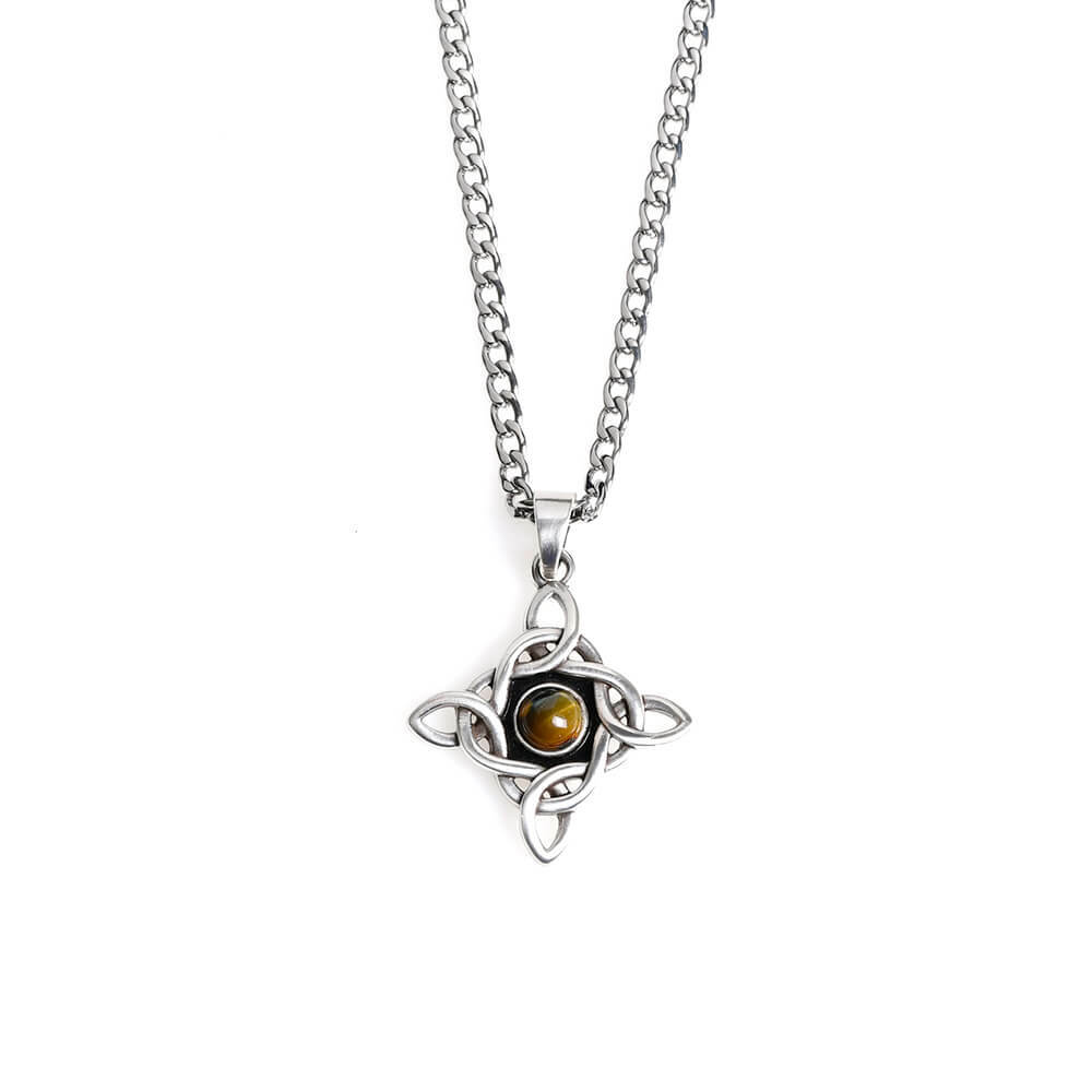 凱爾特結虎眼石 個性項鍊/個性飾品/項鍊－快速出貨