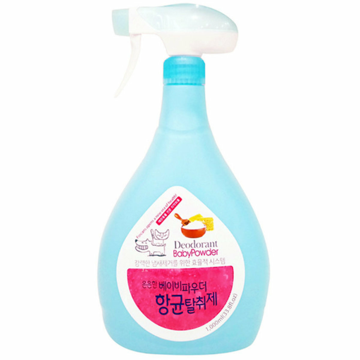 Forbis BB爽身粉味消毒除臭劑 1000ml