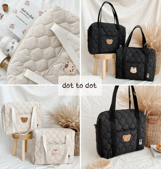 Dot to Dot 軟綿綿觸感大號尿布包