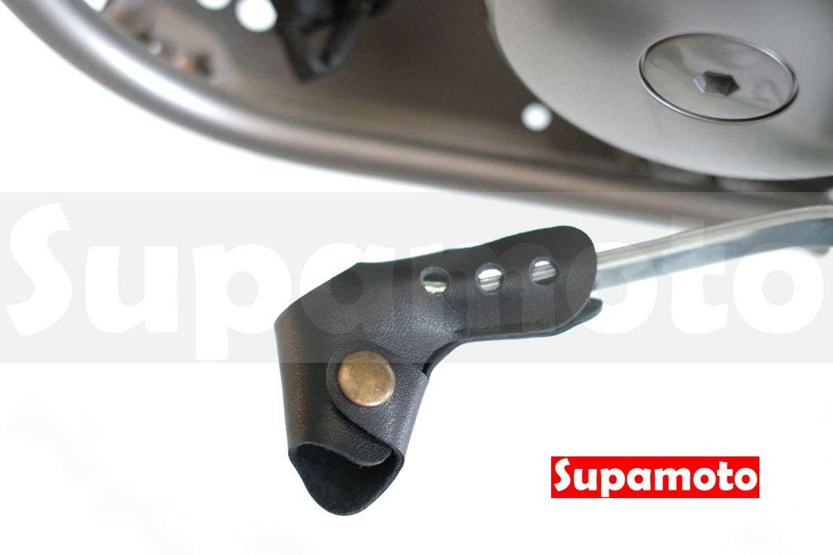 -Supamoto- 皮革 打檔套 打檔桿 牛皮 真皮 打檔套 檔車 保護套 鞋套 防髒 耐髒