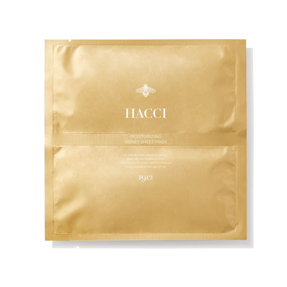 HACCI Moisturizing Honey Sheet Mask 蜂蜜面膜 32ml x 6 sheets