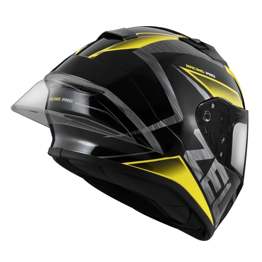 ZEUS ZS-826  BK3 黑黃 全罩 輕量化 ZS826