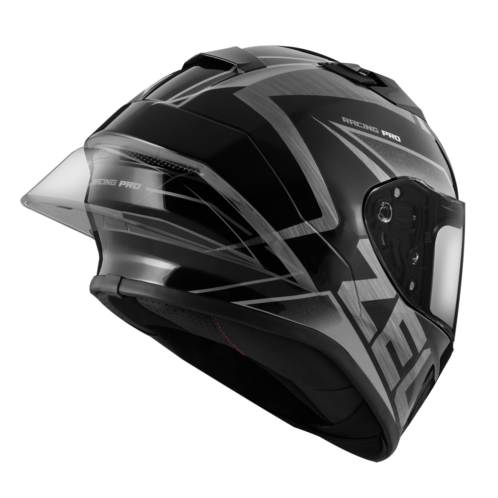 ZEUS ZS-826  BK3 黑銀 全罩 輕量化 ZS826