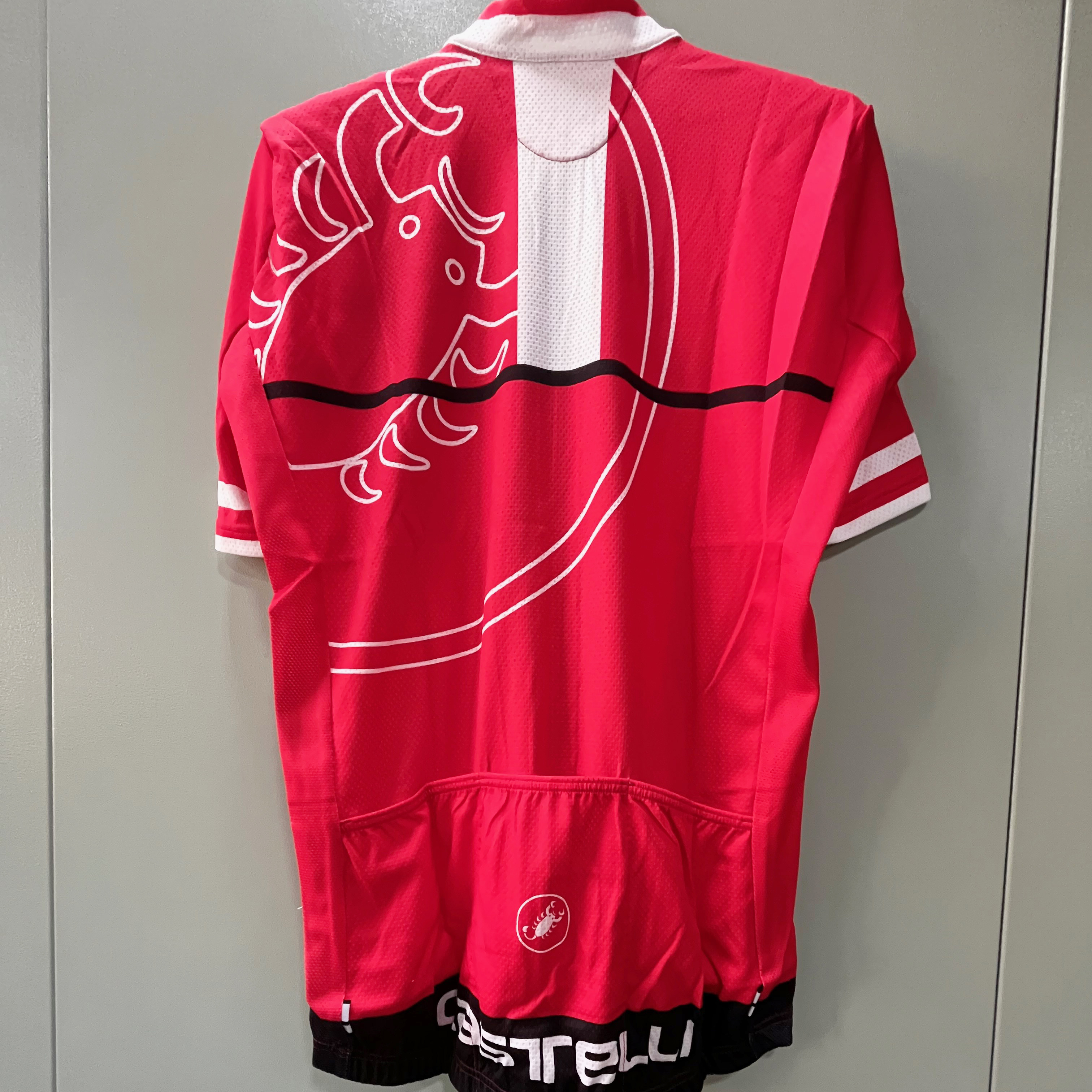 【新品】CASTELLI MARATONA JERSEY FZ 　Lサイズ④ 新品】CASTELLI MARATONA JERSEY FZ Lサイズ④