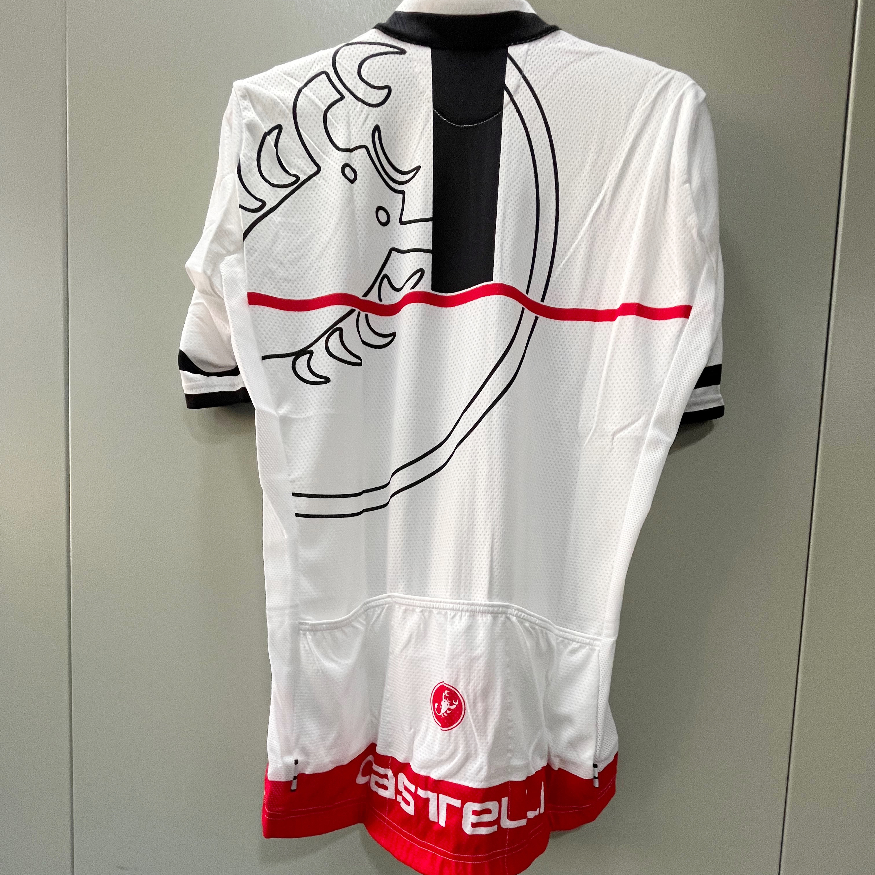 【新品】CASTELLI MARATONA JERSEY FZ 　Mサイズ③ 新品】CASTELLI MARATONA JERSEY FZ Mサイズ③ Custom Men's