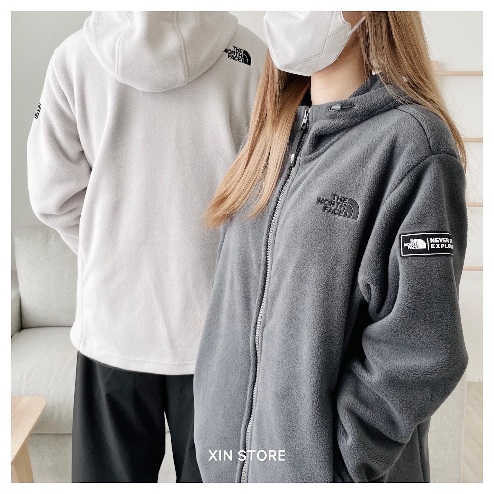 The North Face TNF Mellow Fleece 北臉外套保暖抓絨連帽外套男女款