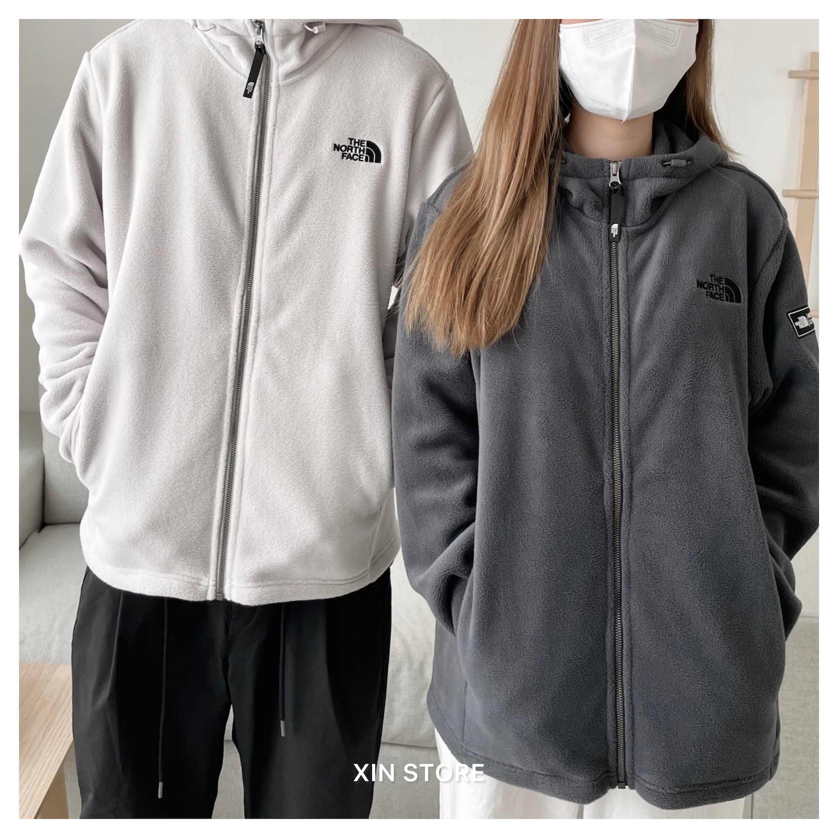 The North Face TNF Mellow Fleece 北臉外套保暖抓絨連帽外套男女款