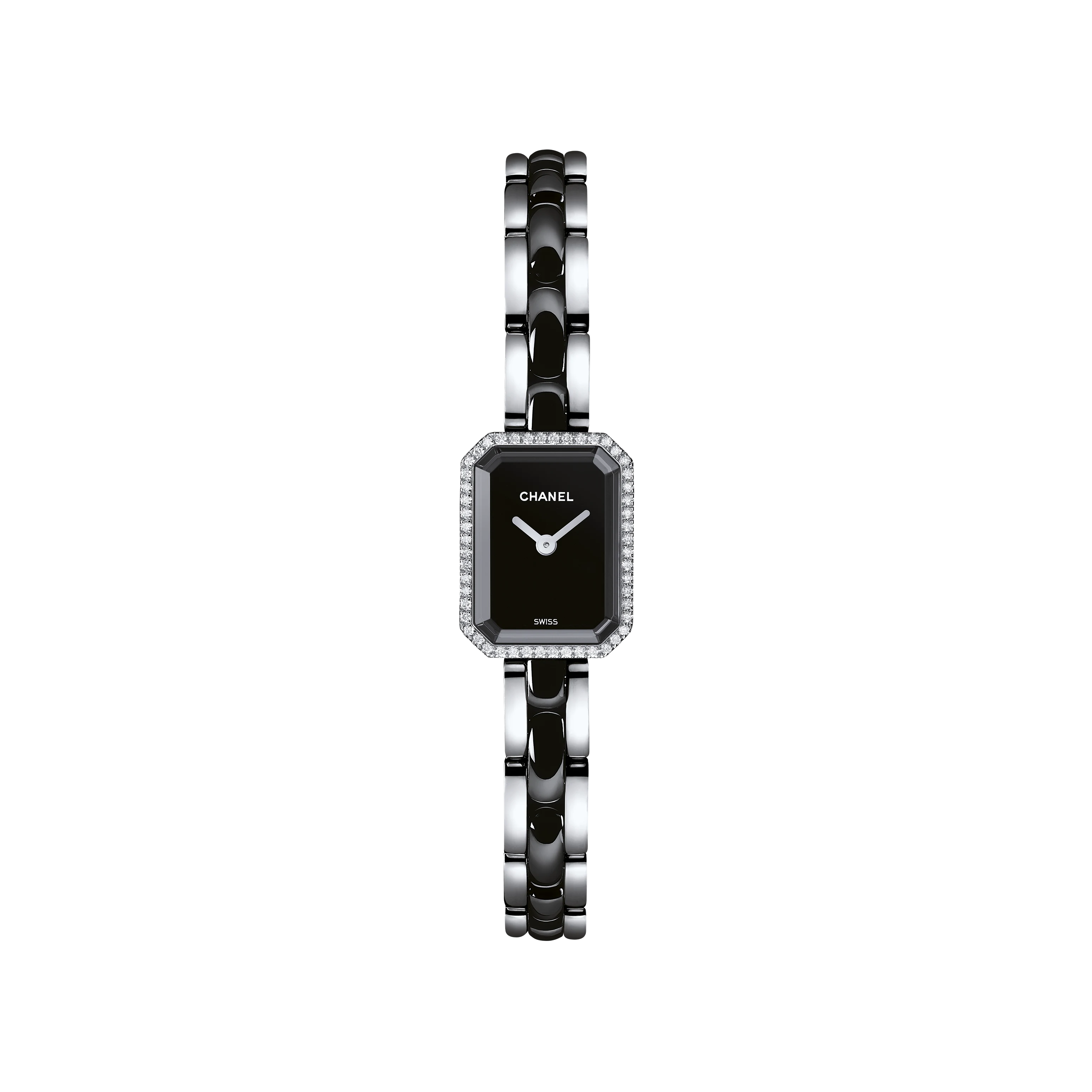 H2163 ｜ CHANEL BLACK DIAL WITH DIAMOND PREMIERE CERAMIC