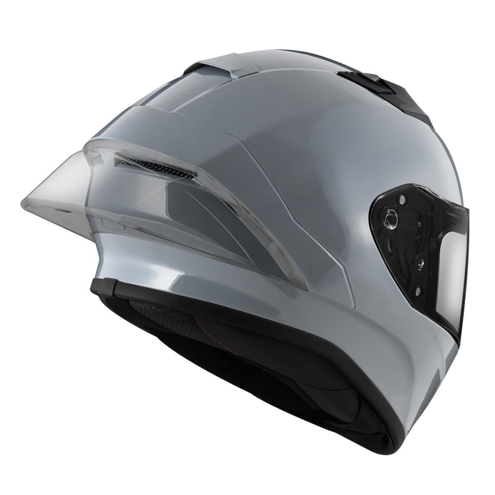 ZEUS ZS-826  素色 水泥灰 全罩 輕量化 ZS826