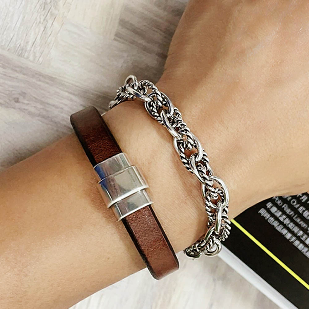 繩索造型 個性手鍊/個性飾品/手鍊 - 現貨