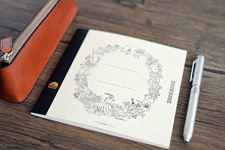 Tsubame Note燕子方形筆記本 嚕嚕米Moomin版本