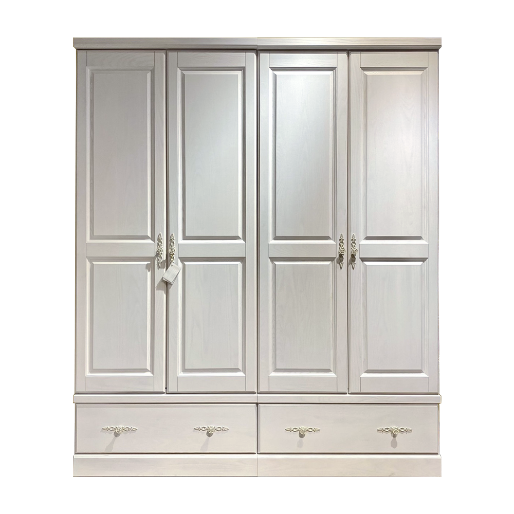 【TW系列】二門衣櫃-白色