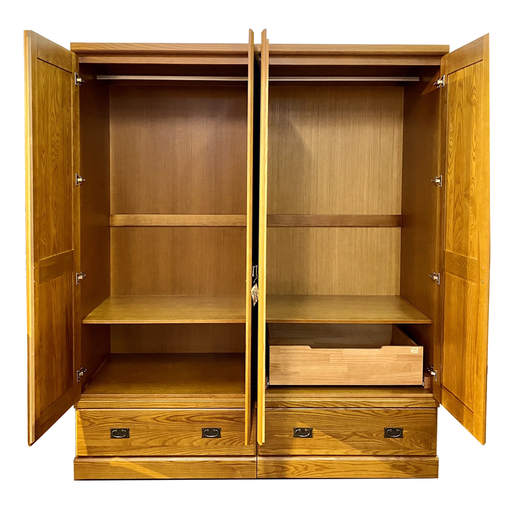 【TW系列】二門衣櫃-白色