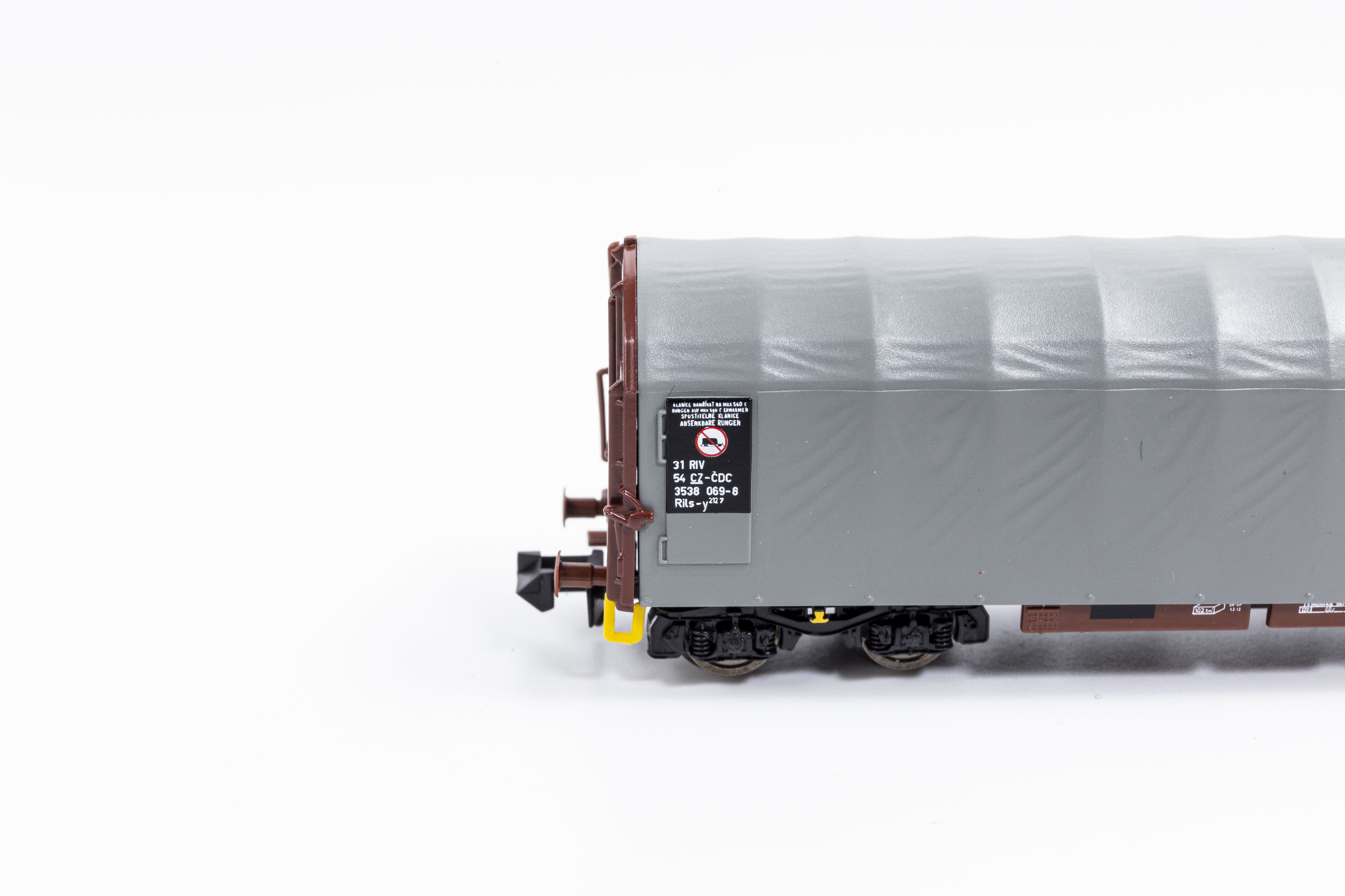 Fleischmann 837708 N規 Sliding tarpaulin wagon, CD 蓬布貨車
