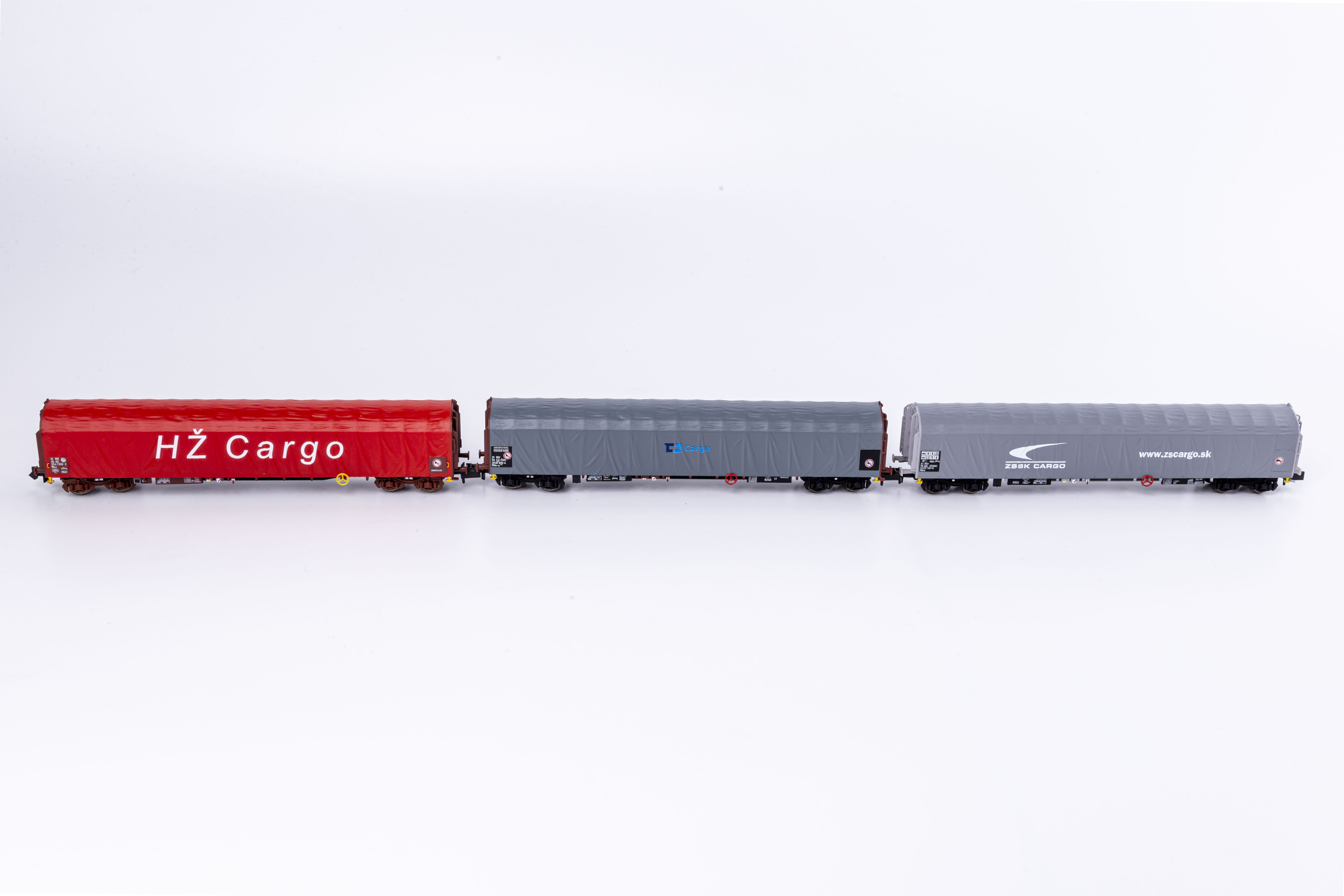 Trix 15116 N Type Rilns Sliding Tarp Car Set