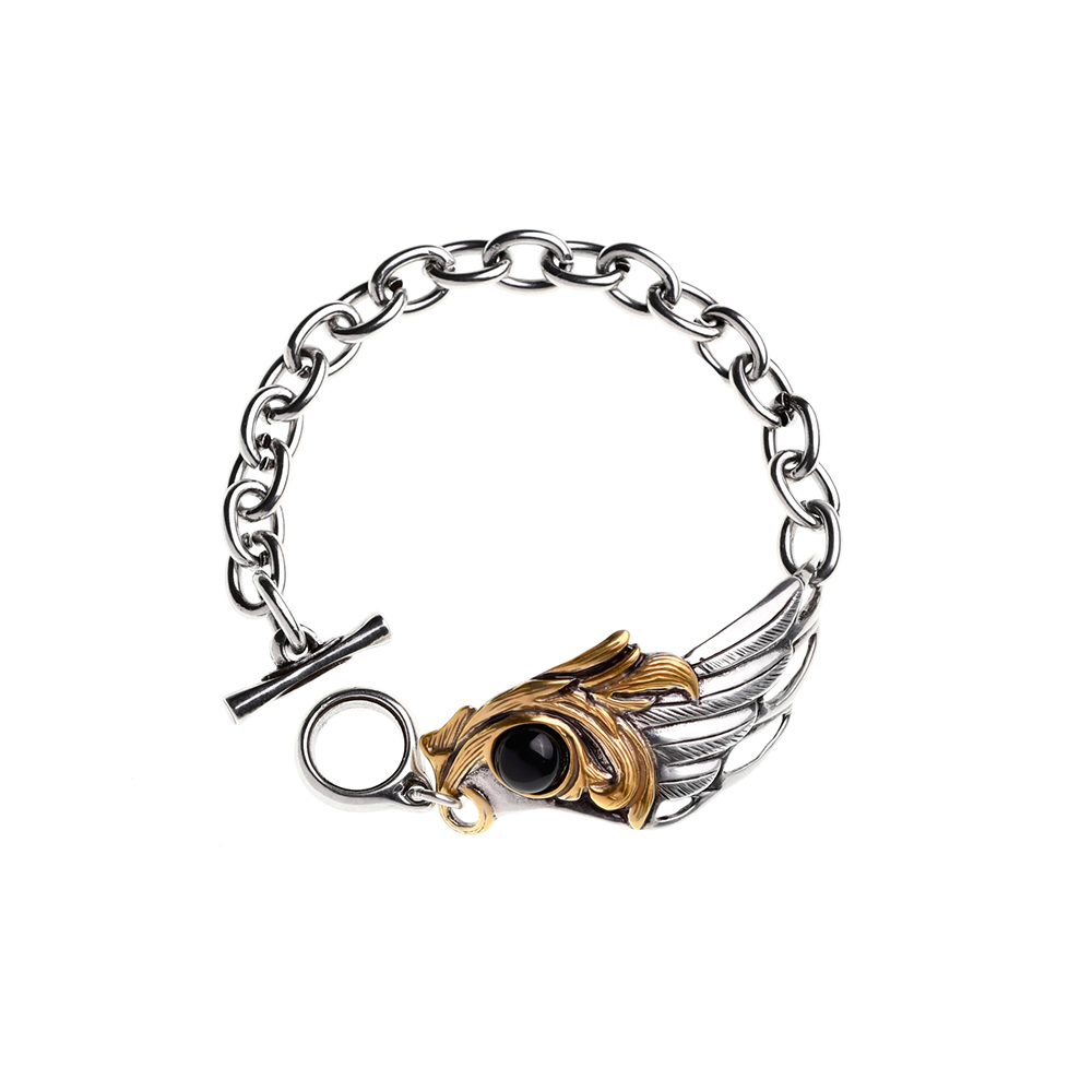 羽毛羽翼 T扣 個性手鍊/個性飾品/手鍊 - 現貨