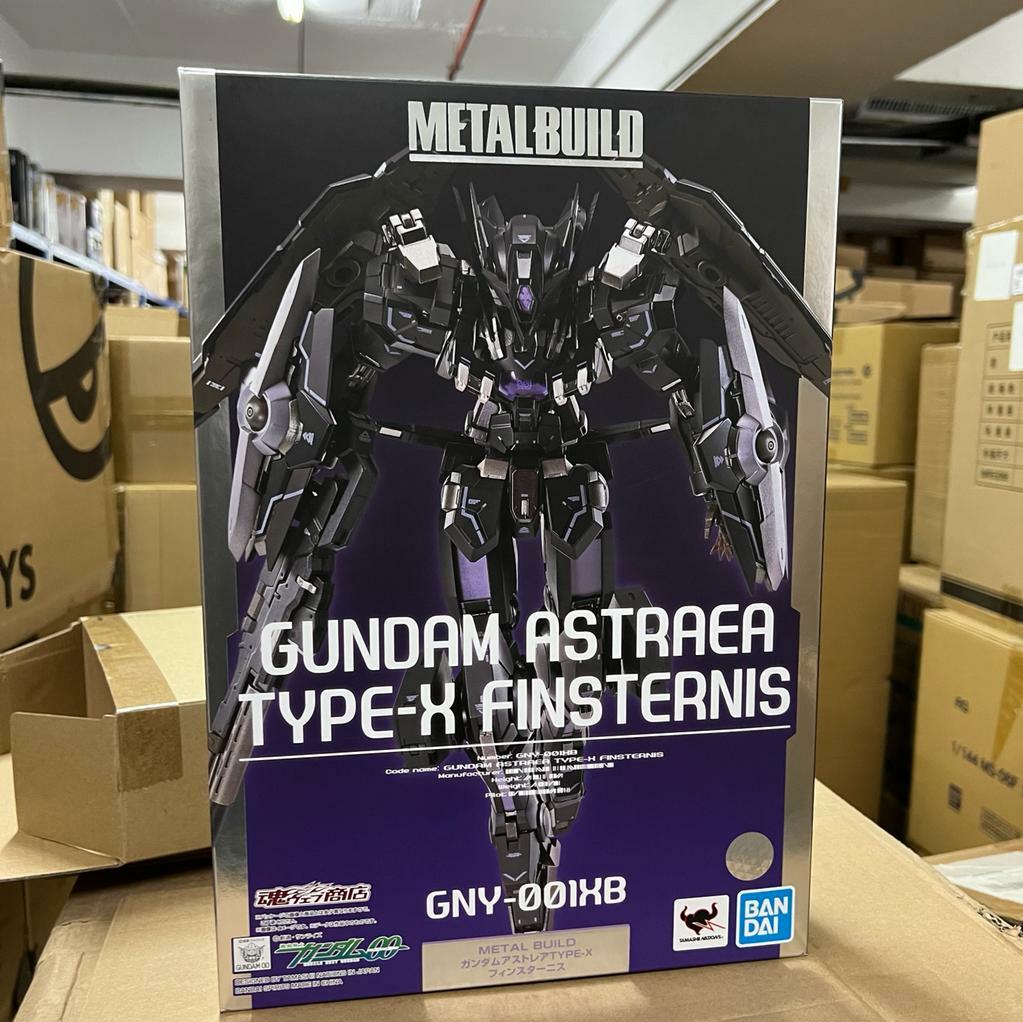 BANDAI METAL BUILD Gundam OO GNY-001XB Gundam Astraea Type-X Finsternis Figure