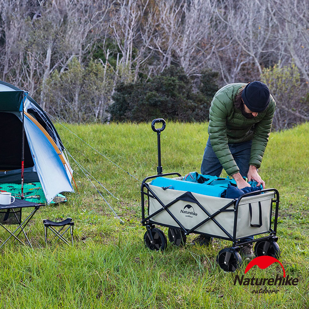 【Naturehike】 -PJ001多用途露營便攜摺疊置物手推車