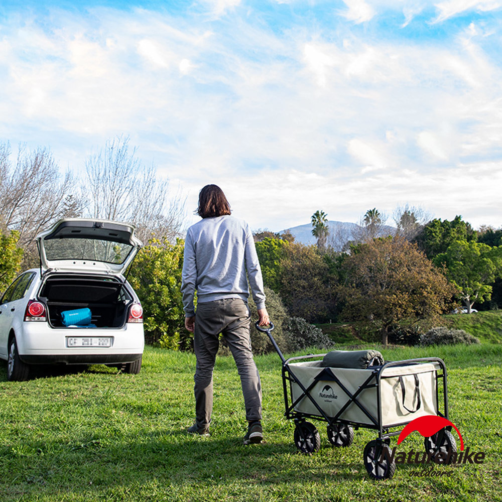 【Naturehike】 -PJ001多用途露營便攜摺疊置物手推車