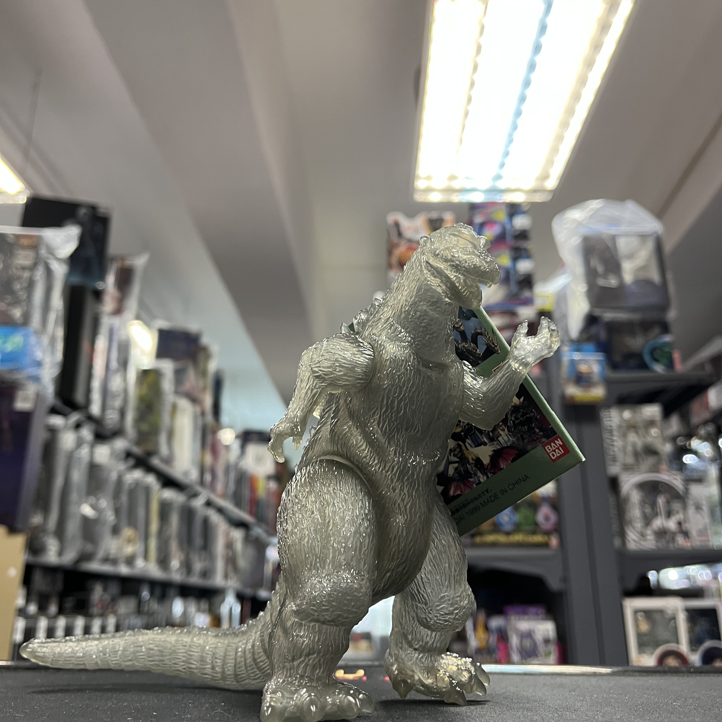 怪獸系列- 軟膠 哥斯拉 Godzilla 初代哥斯拉 1954 透明版