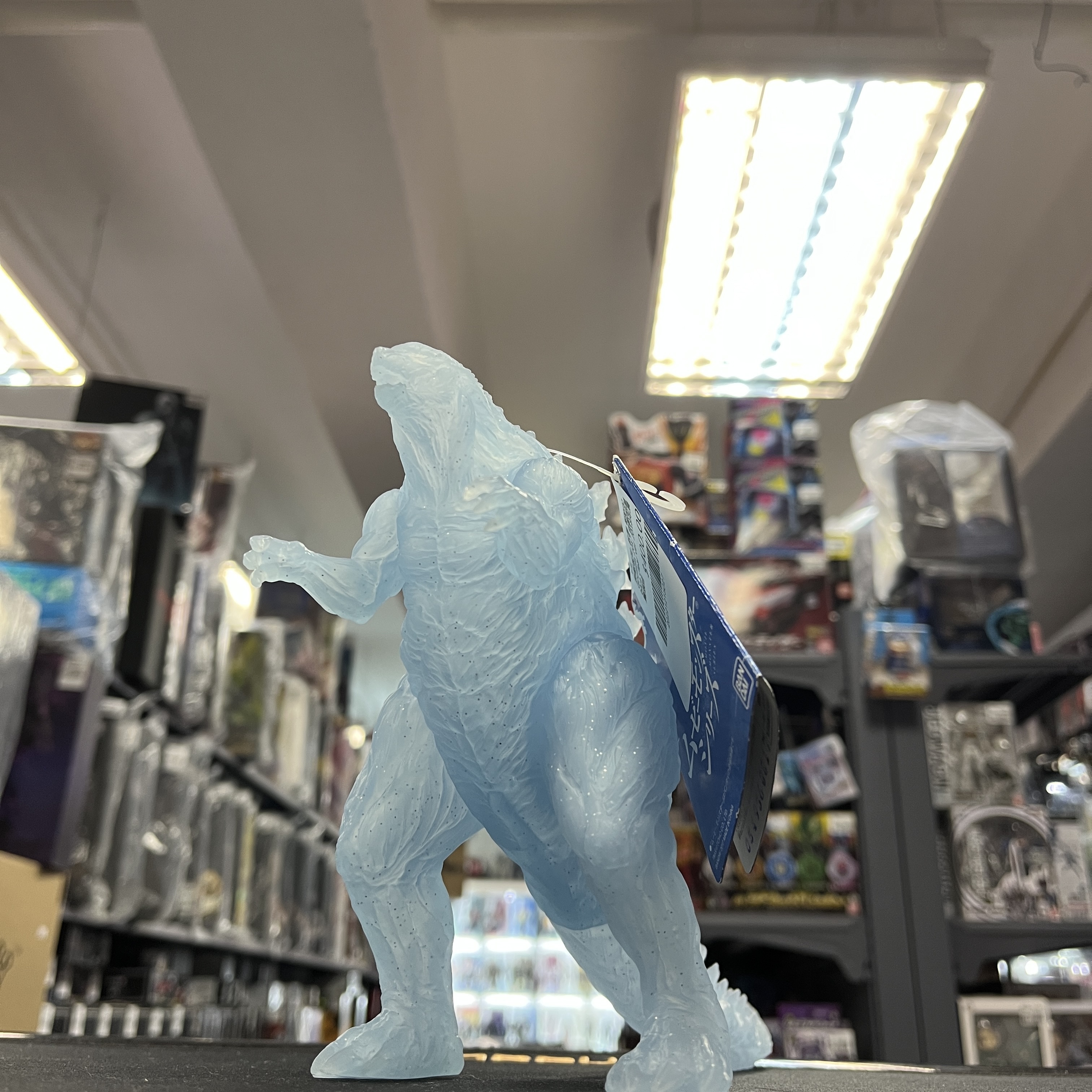 怪獸系列- 軟膠 哥斯拉 Godzilla 2017 怪獸惑星 blue clear ver 2018年展覽限定