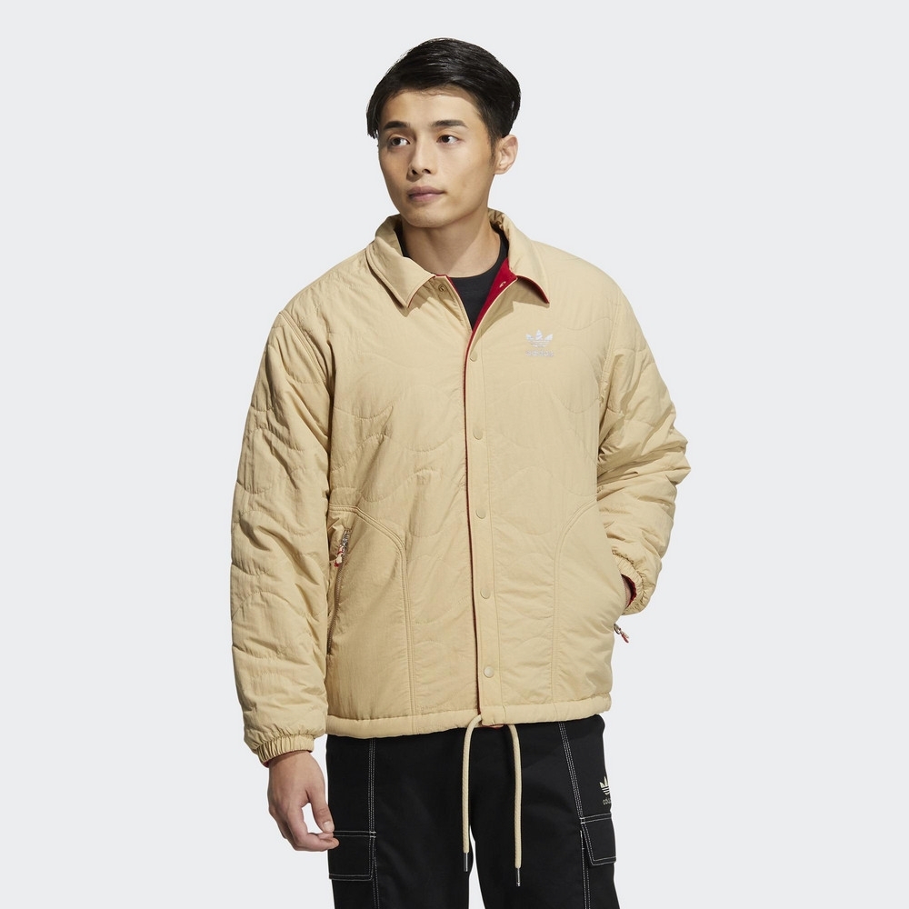 ADIDAS PF JKT PAD M 男 外套 卡其紅HY7291 DEC-