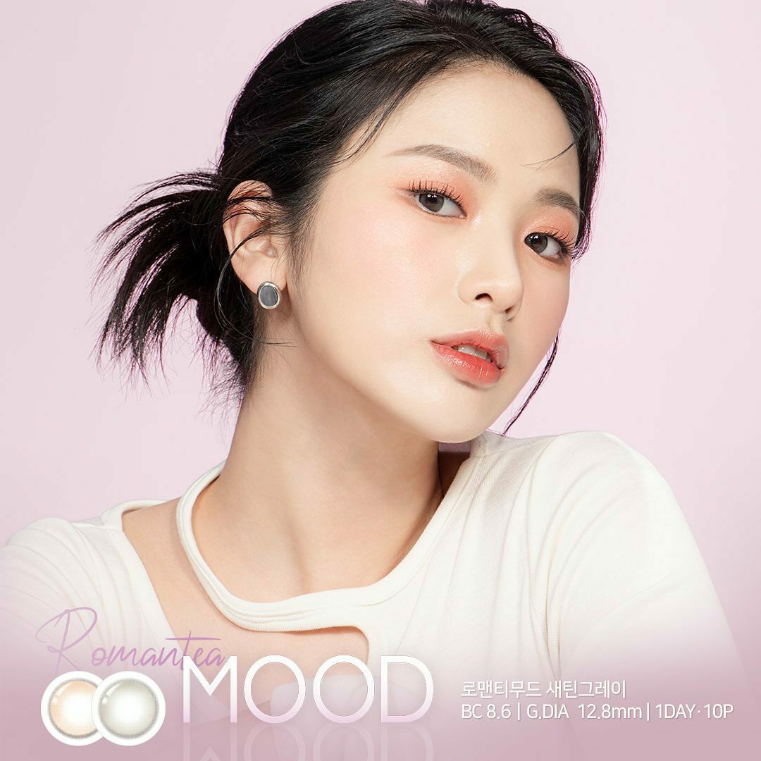 [預訂] [日拋]Lenstown Romantea Mood 1 Day Gray 彩妝隱形眼鏡｜每盒10片