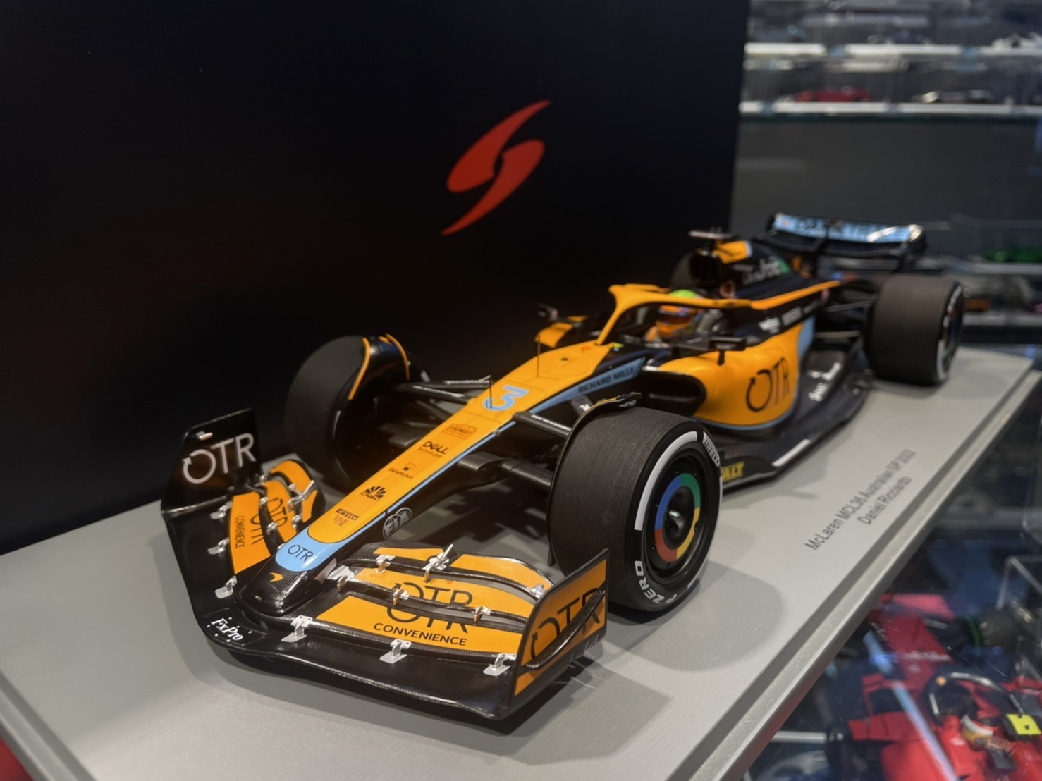Spark 18S758 McLaren MCL36 #3 Australian GP 2022 1/18