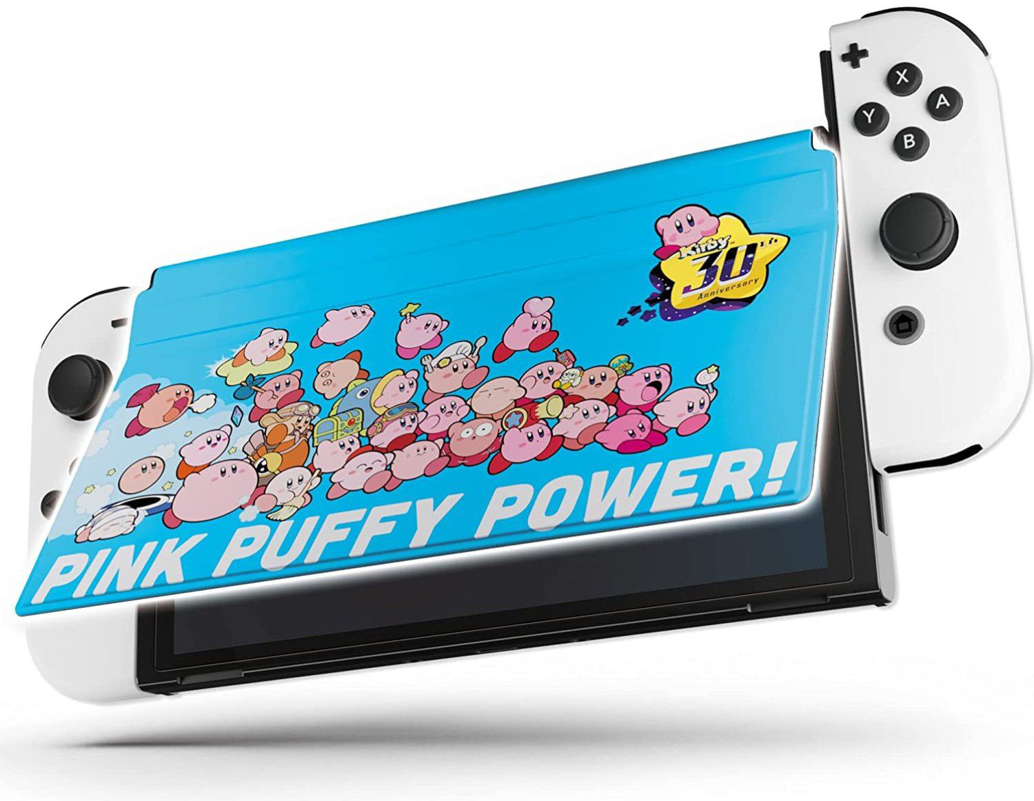 NS Keys Factory OLED主機防護蓋 星之卡比 30週年