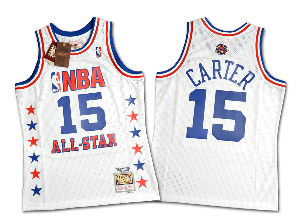 Mitchell & Ness 2003 NBA 全明星賽 Vince Carter 復刻 Swingman 球衣