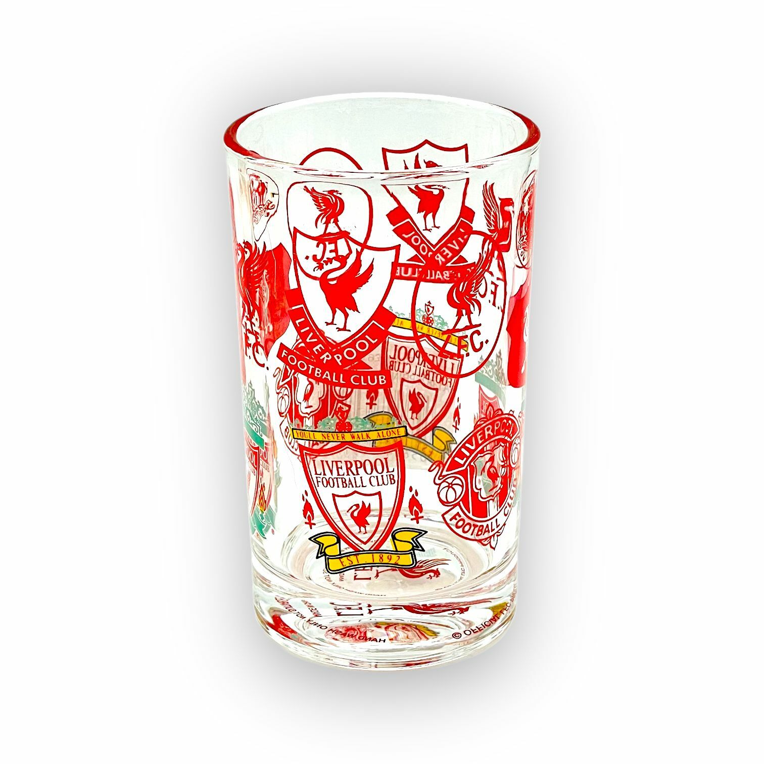 利物浦多會徽小玻璃杯