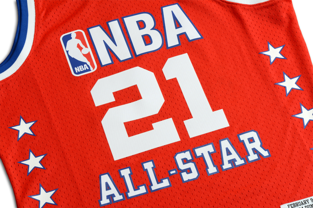 Mitchell & Ness 2003 NBA 全明星賽 Tim Duncan 復刻 Swingman 球衣