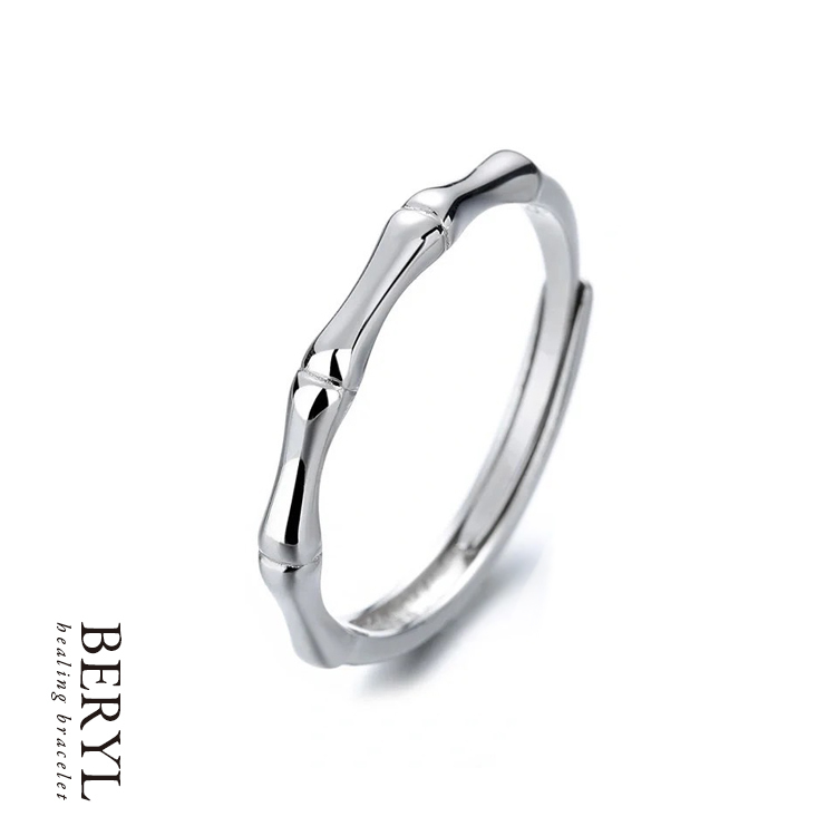 節節高升｜竹節開運純銀戒（活圍）