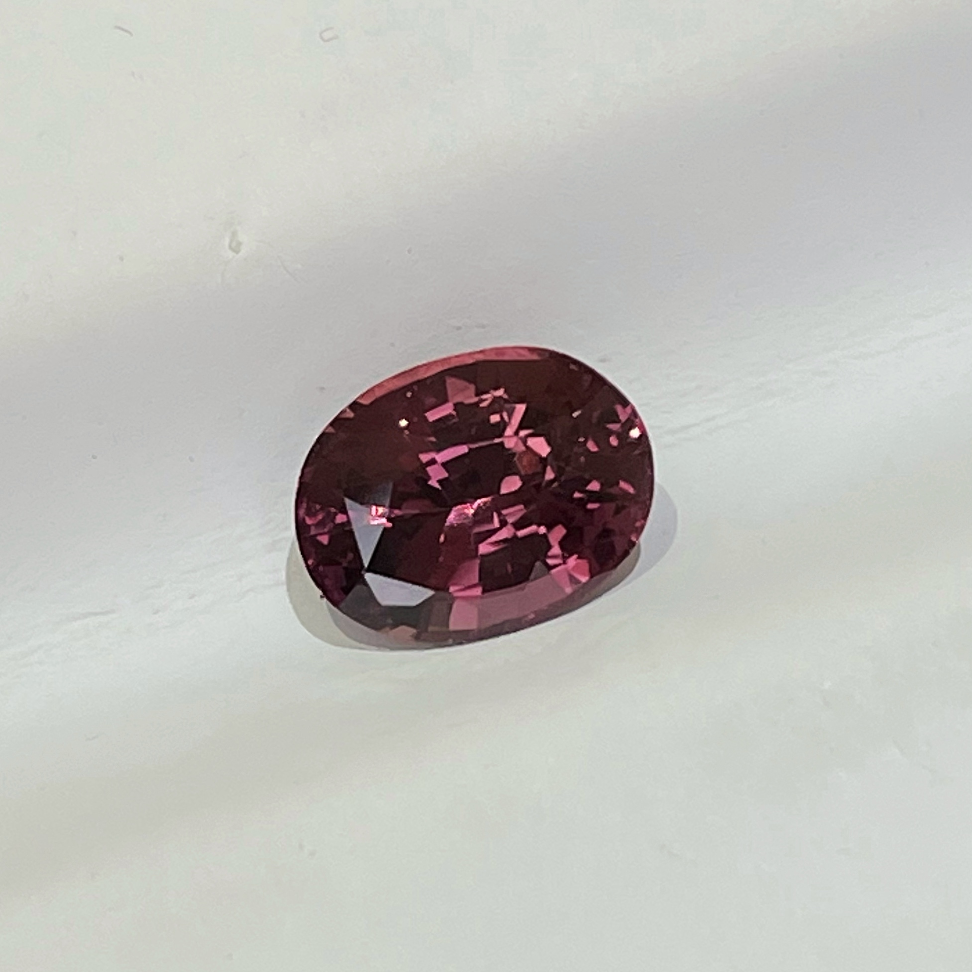 無燒紫粉藍寶 1.19ct 天然